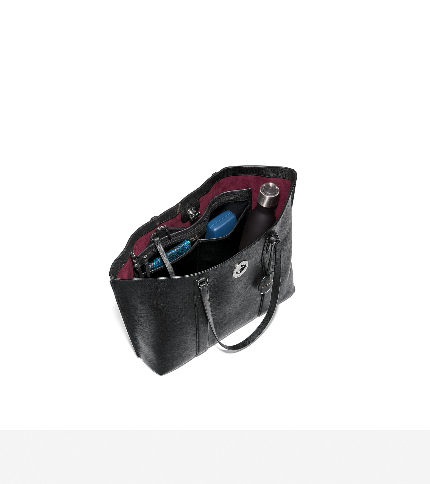 Women's Large Turnlock Tote