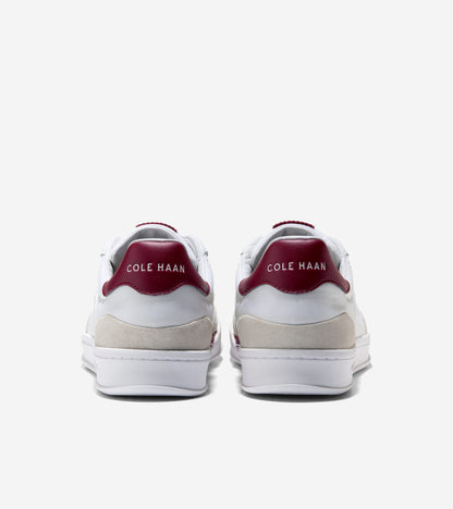 C44817:WHITE / CH CLARET / WHITE