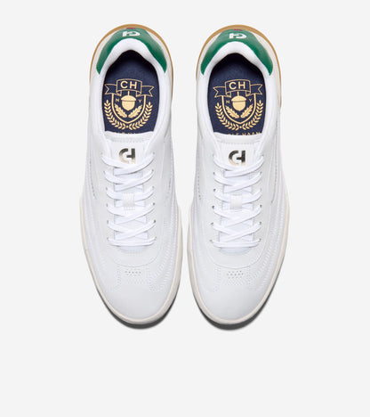 C44869:WHITE / GREEN JACKET / WHITE