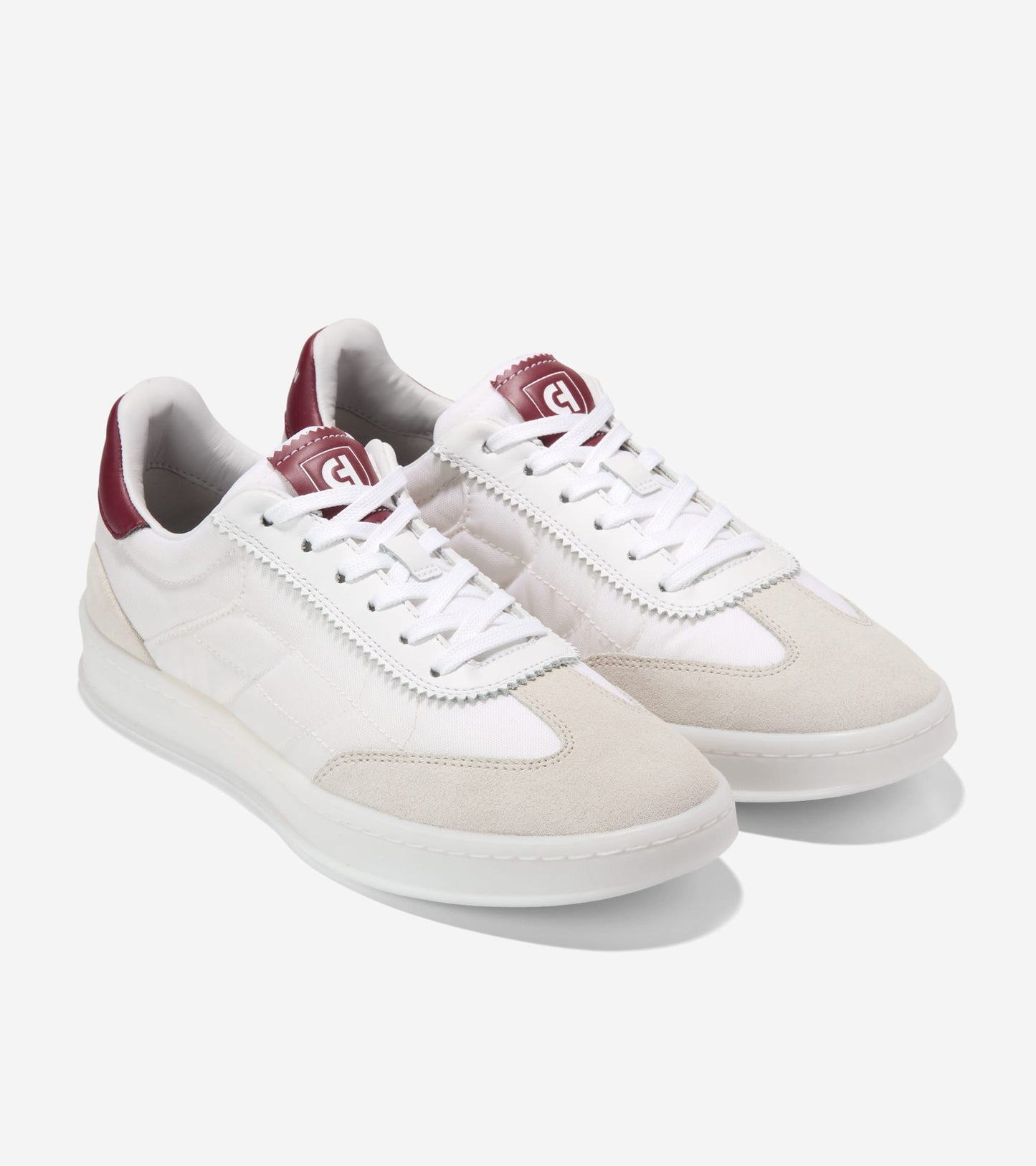 W37039:WHITE / CH CLARET / WHITE