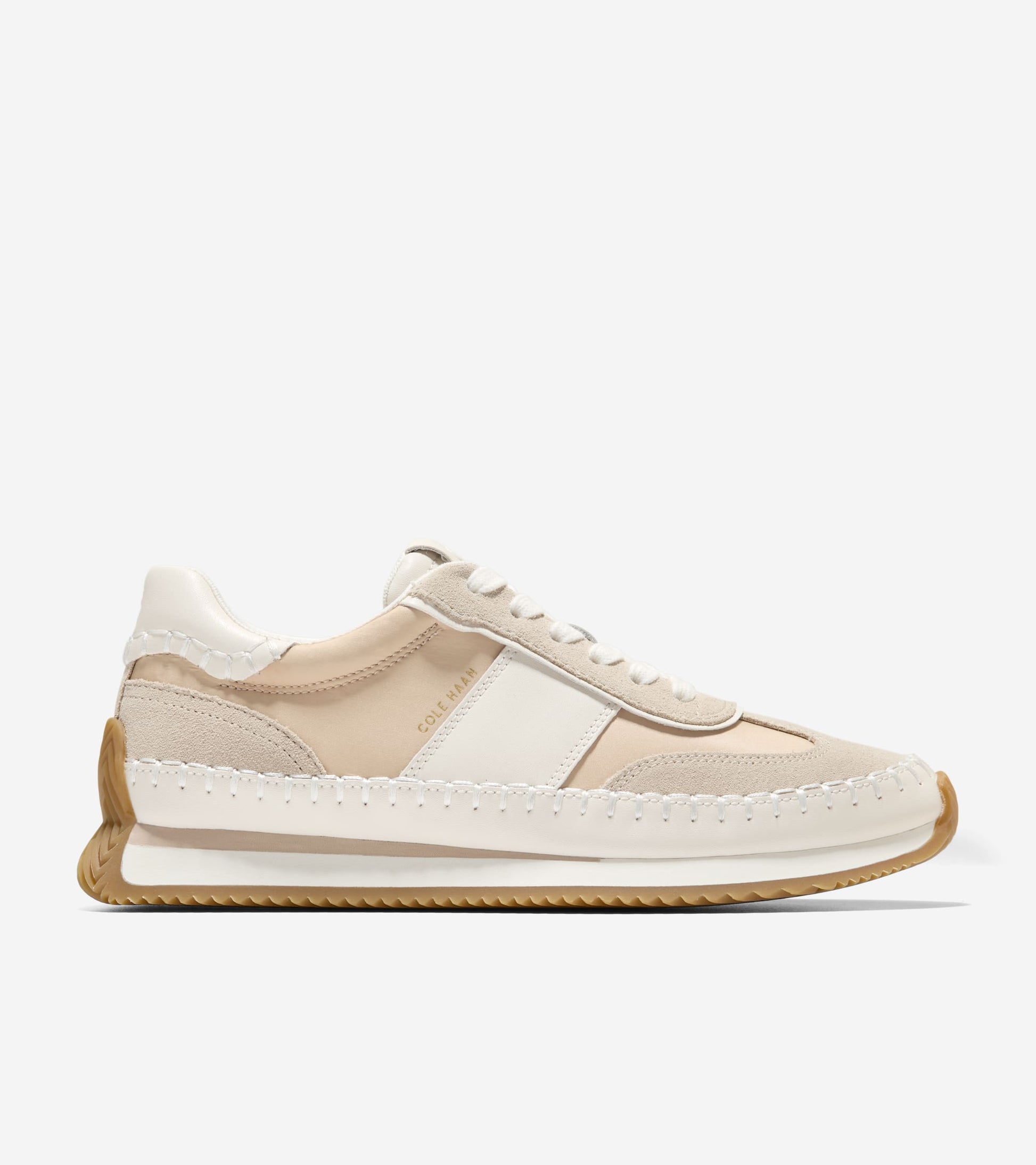 W36787:CH LT SESAME NYLON/SDE / CH POWDER LTHR