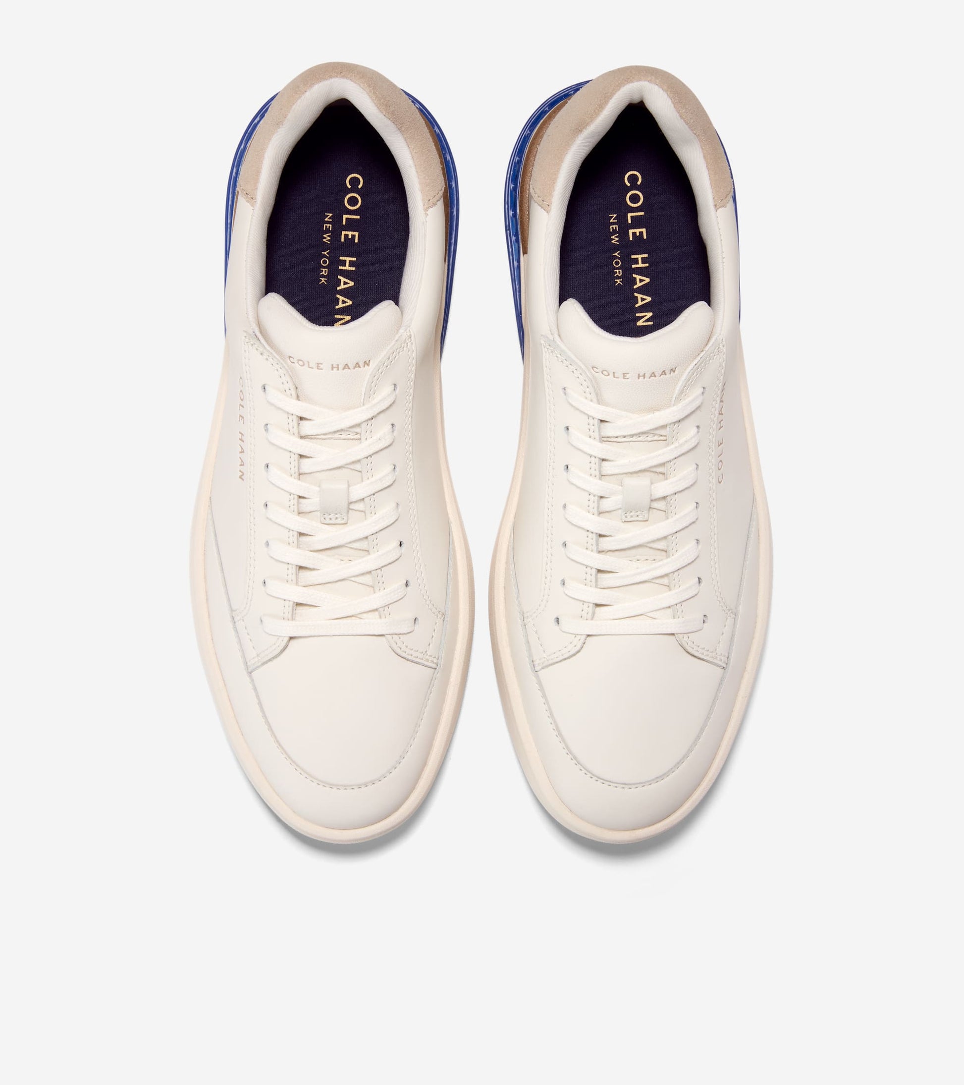 C43417:IVORY / TRUE BLUE / IVORY