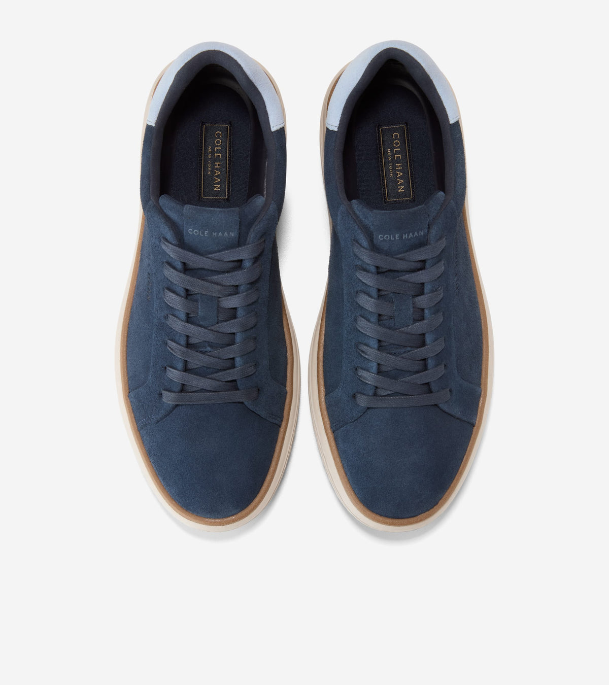 C44690:NAVY BLAZER SUEDE / BLUE BLIZZARD / PUMICE STONE