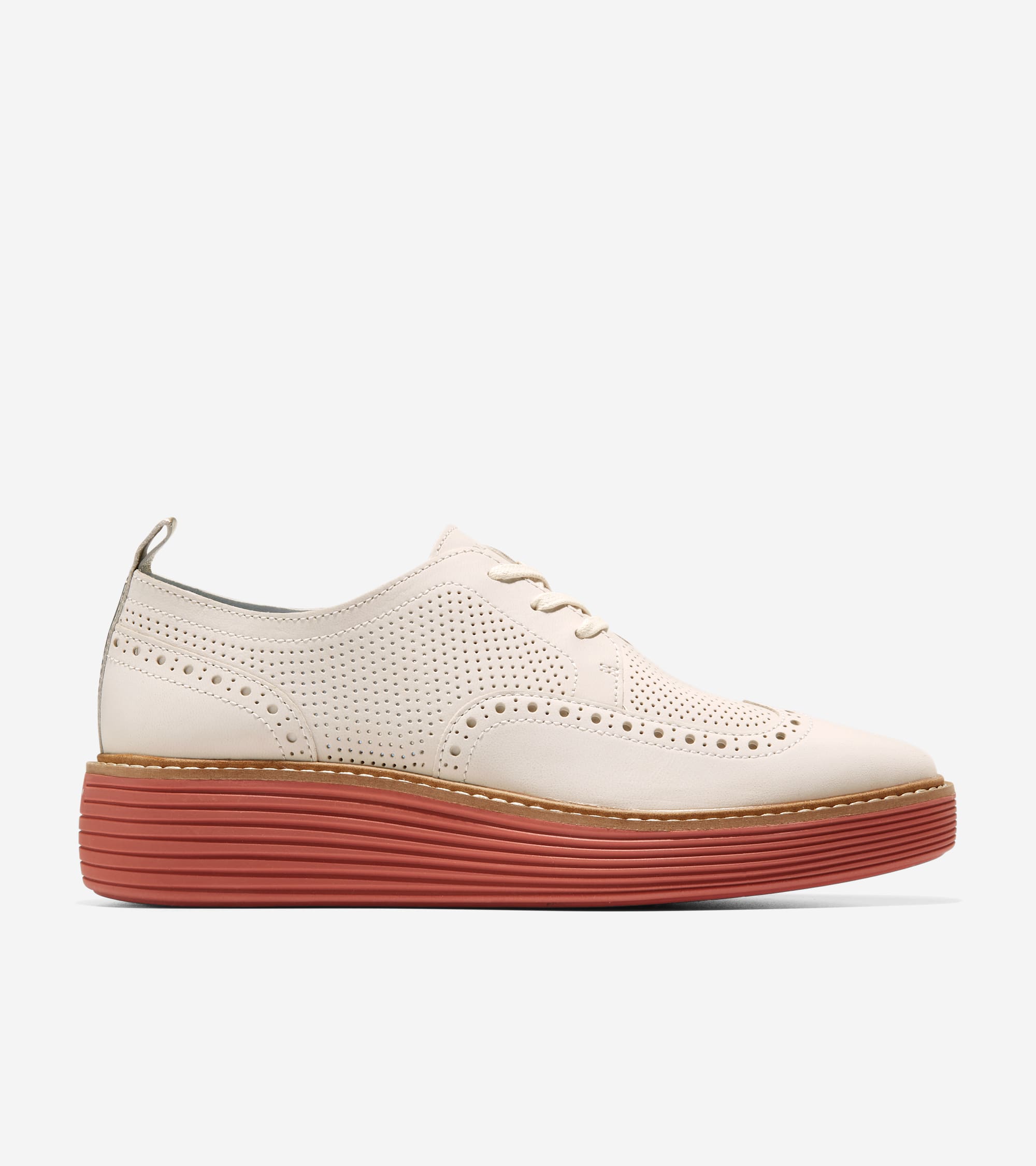 W28119:EGRET NUBUCK/CINNABAR