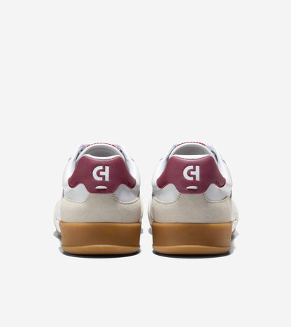 C44870:WHITE / CH CLARET / WHITE