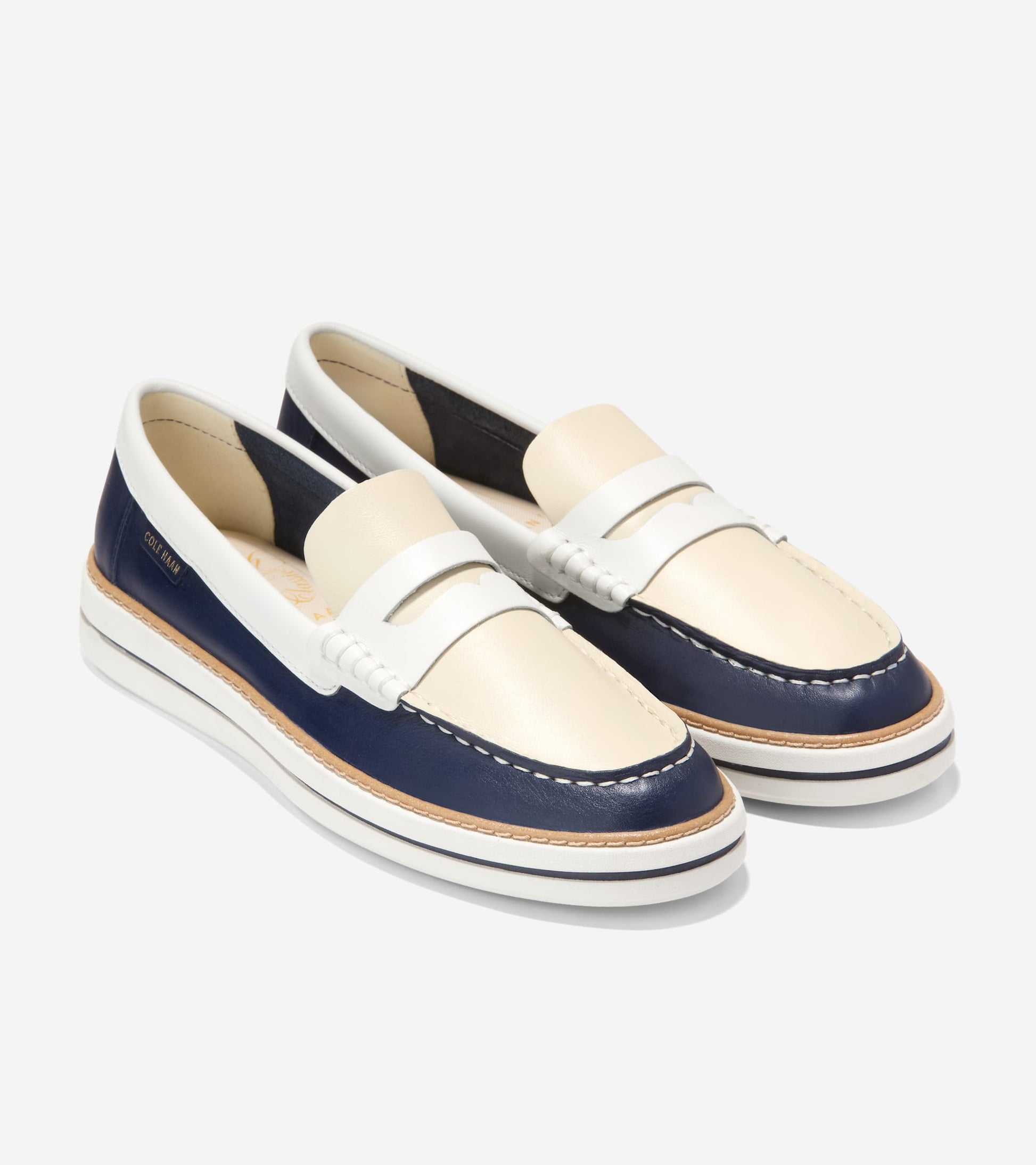 W35597:CH MIDNIGHT MOON/CH POWDER/ALABASTER GLEAM LTHR