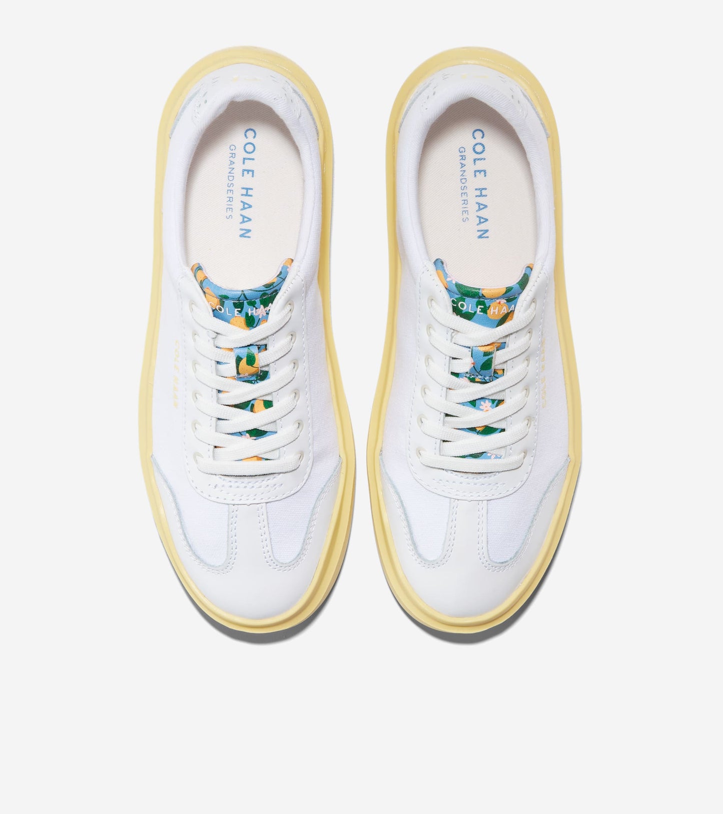 W27817:OPTIC WHITE CANVAS/LEMON PRINT/LEMON MERINGUE