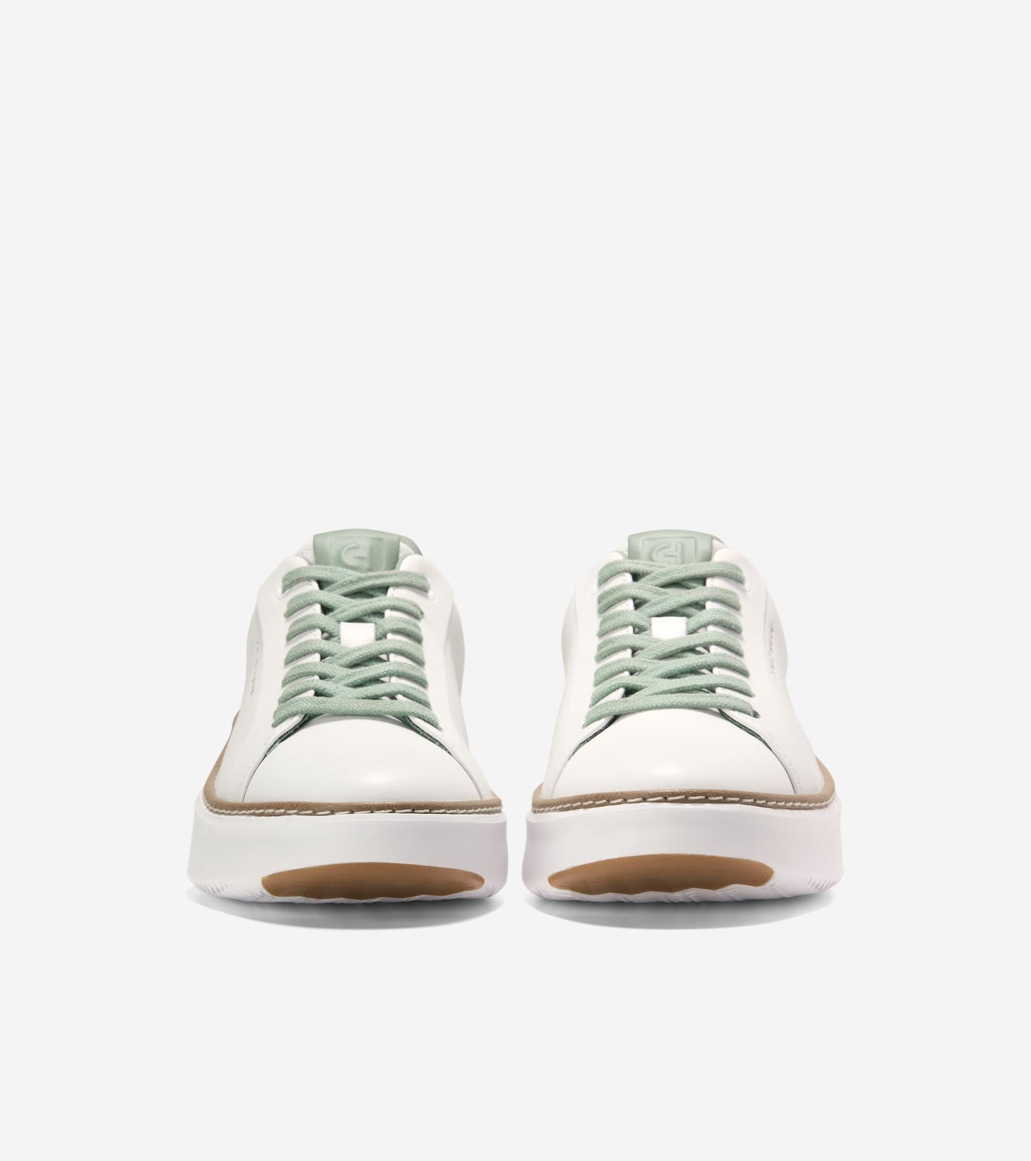 W36267:OPTIC WHITE / LILY PAD LEATHER