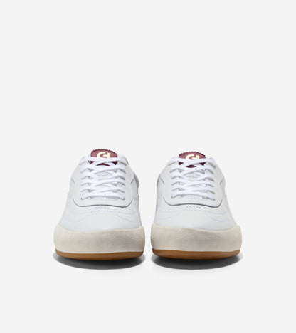 C44870:WHITE / CH CLARET / WHITE