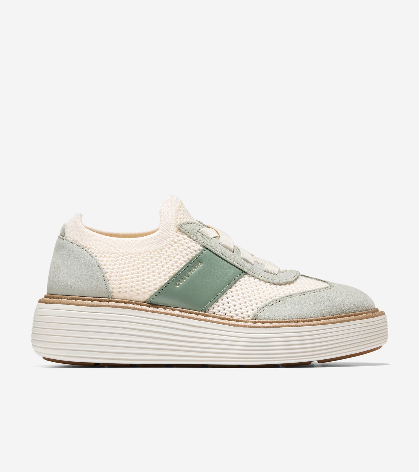 W35605:DESERT SAGE SDE/LILY PAD LTHR