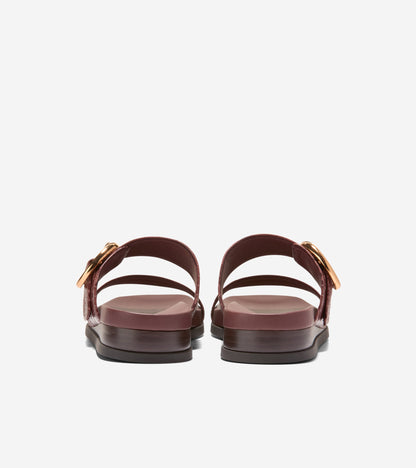 W35352:CH MAHOGANY CROC PRINT LEATHER
