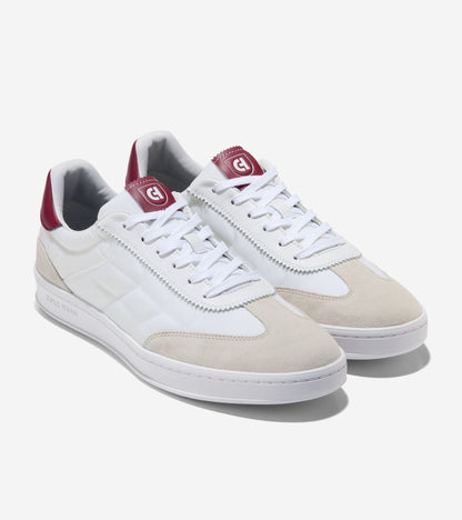C44817:WHITE / CH CLARET / WHITE