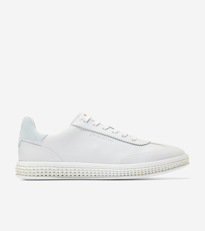 W37840:WHITE / BALLAD BLUE SUEDE