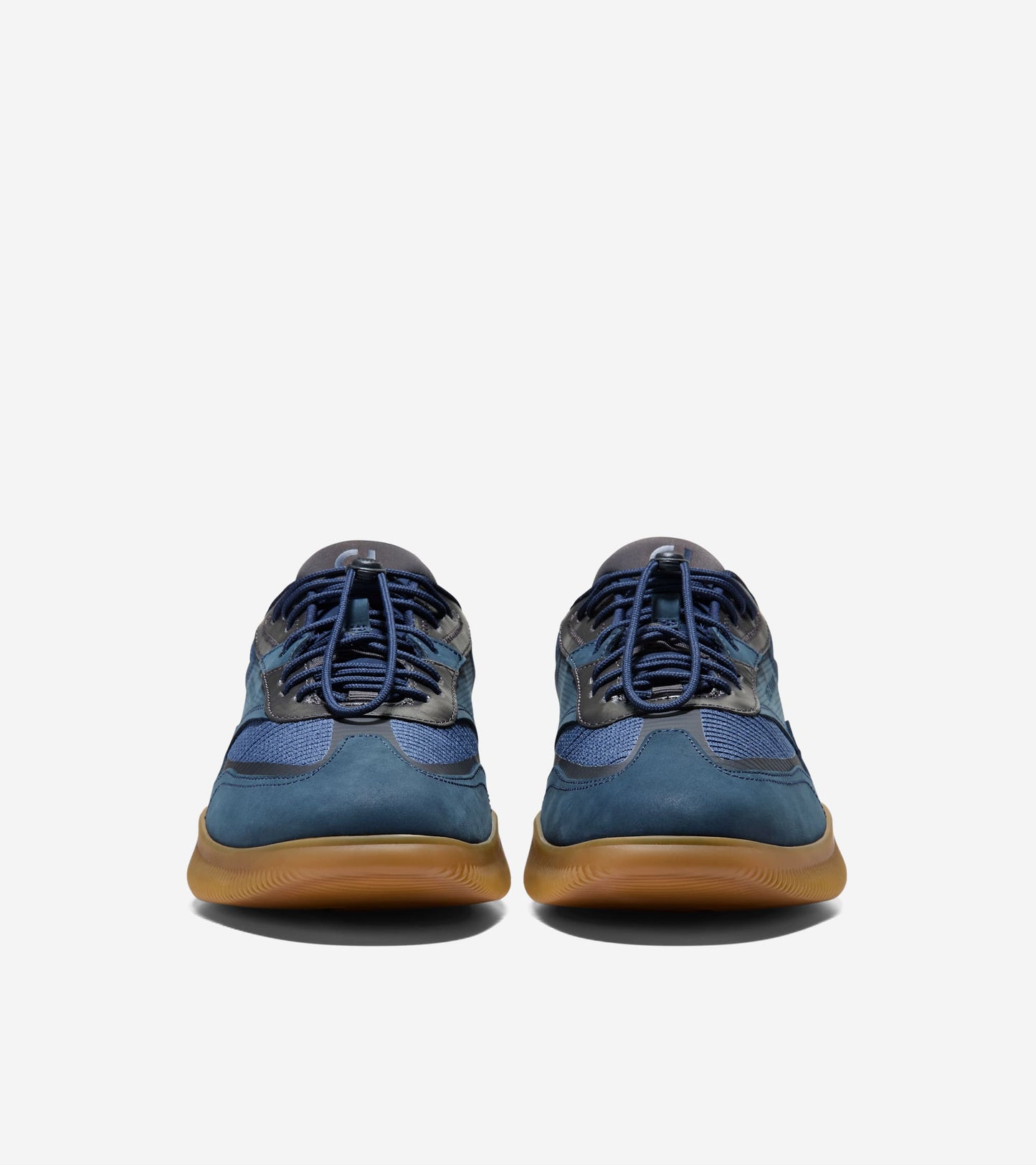 C43978:NAVY BLAZER NUBUCK / RAVEN / IVORY