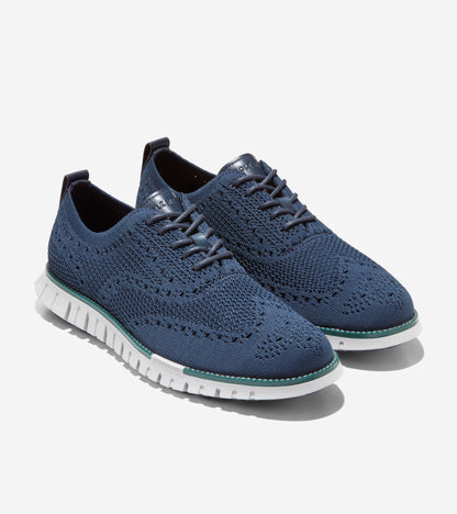 C42571:NAVY BLAZER / MEDITERRANEA / OYSTER MUSHROOM