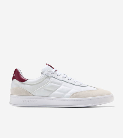C44817:WHITE / CH CLARET / WHITE