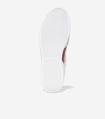 C44817:WHITE / CH CLARET / WHITE