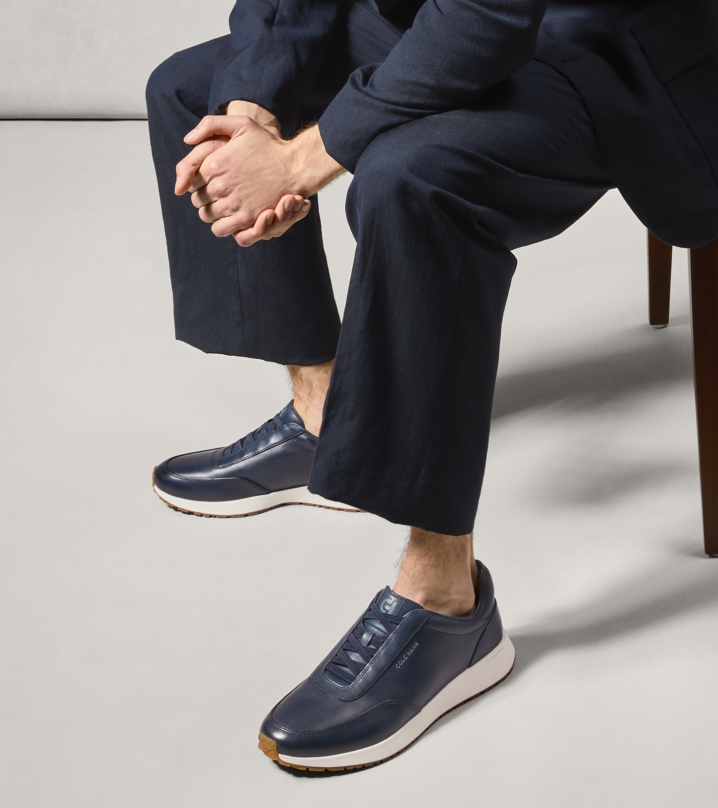 C44792:NAVY BLAZER / IVORY / CH GUM T