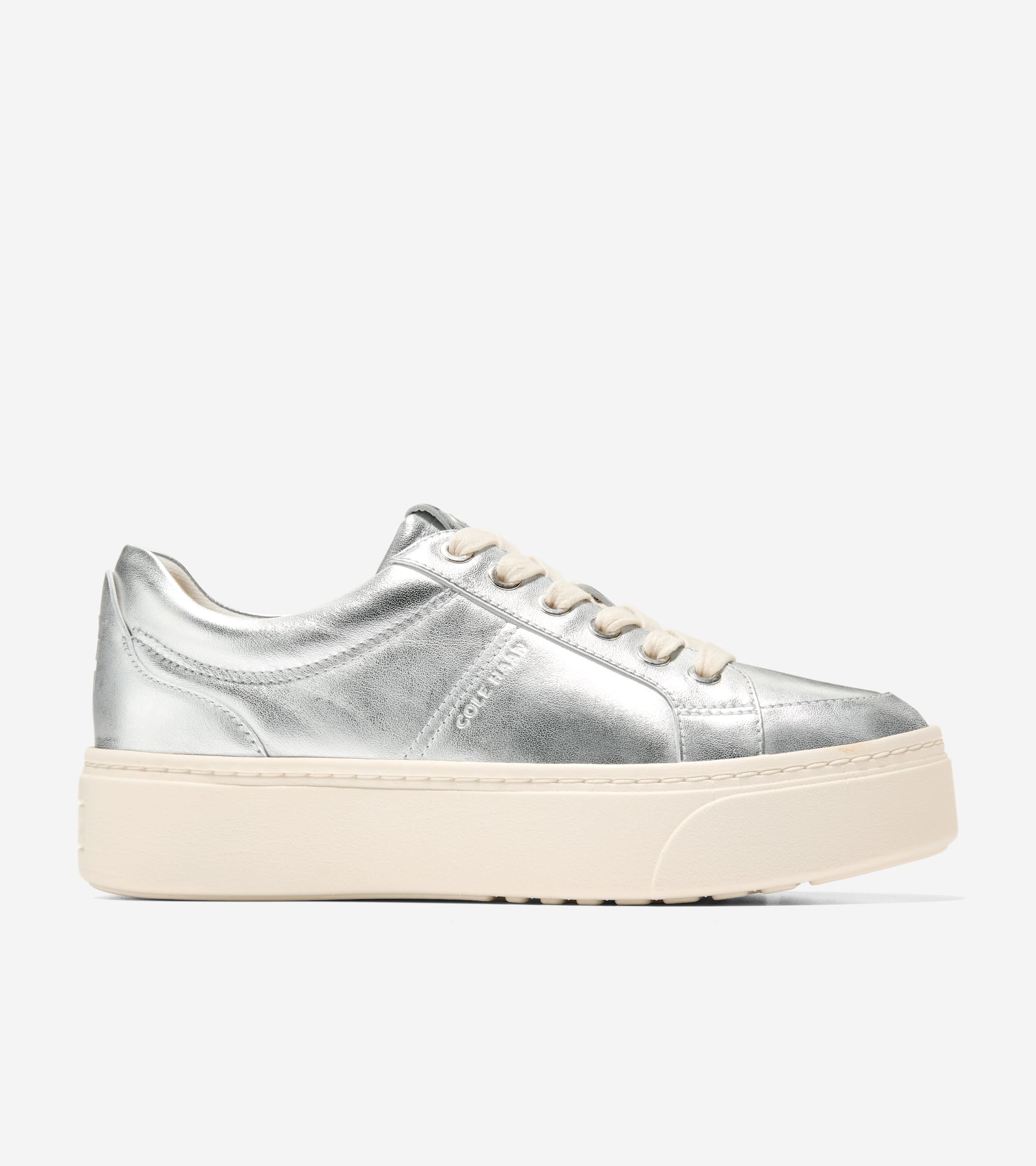 W31643:SILVER METALLIC/IVORY