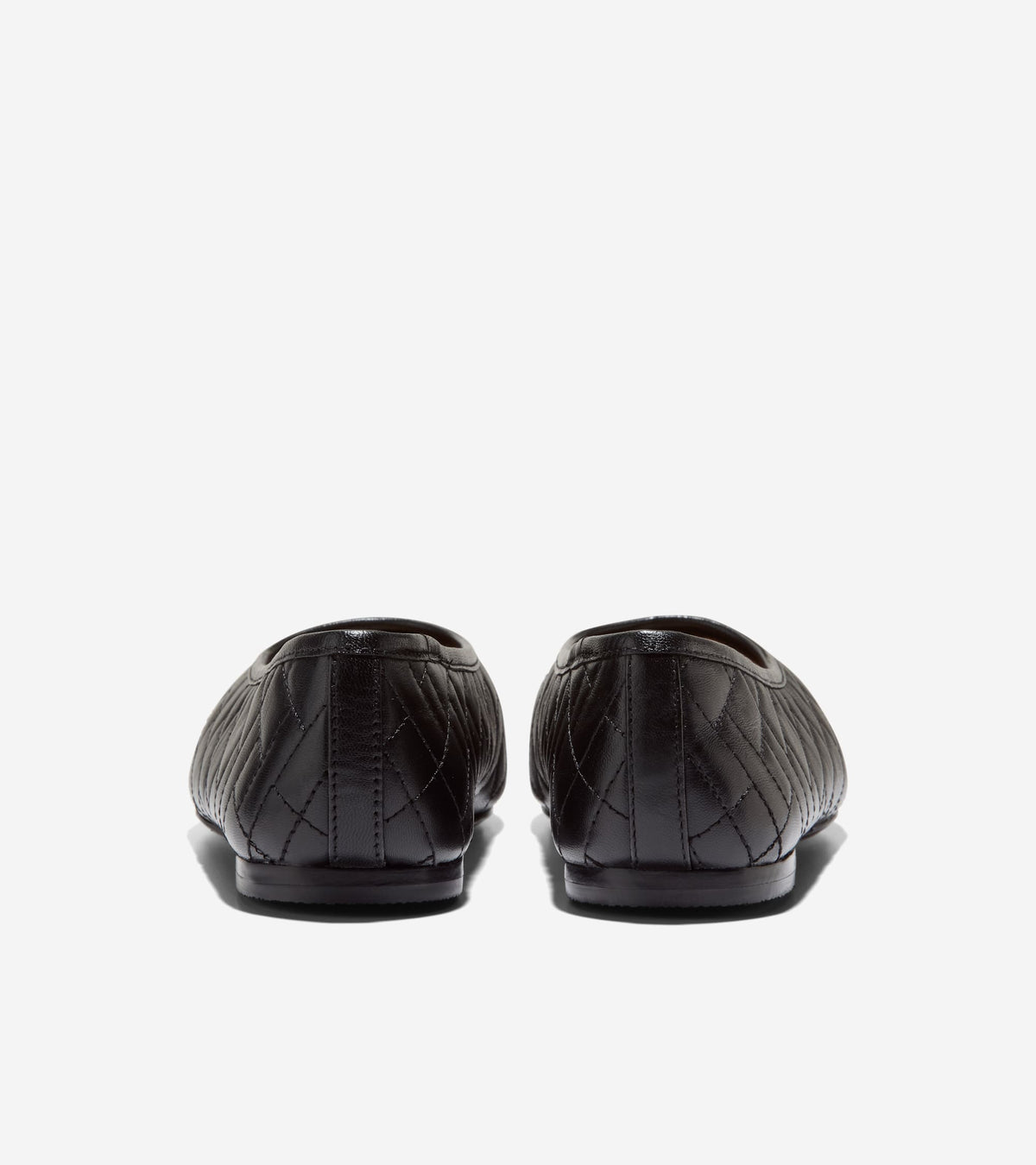 W36637:BLACK QUILTED LEATHER