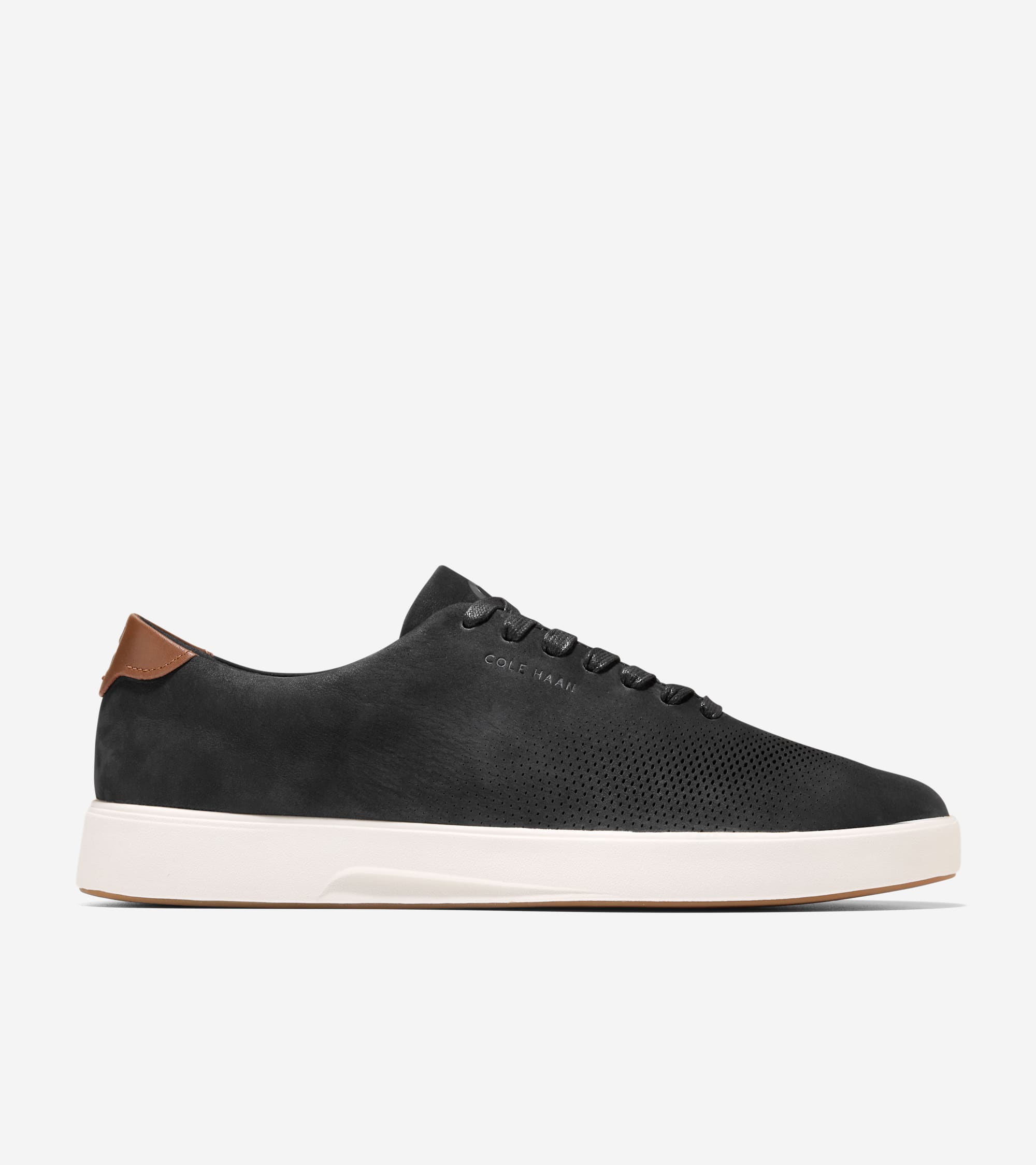 C42979:BLACK NUBUCK / CH GOLDEN HONEY / IVORY
