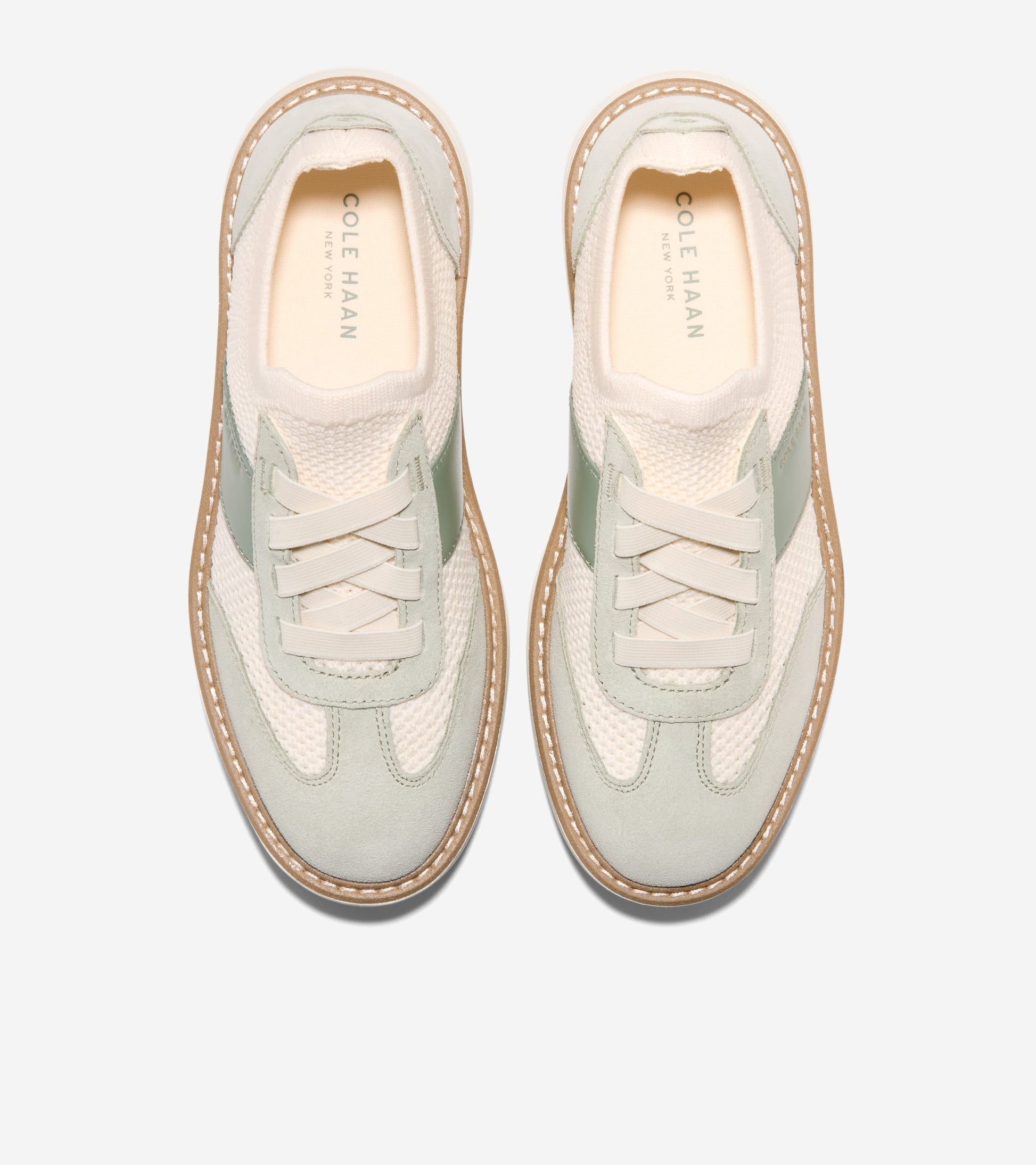 W35605:DESERT SAGE SDE/LILY PAD LTHR