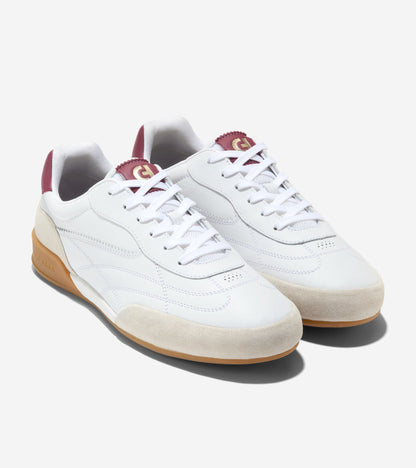 C44870:WHITE / CH CLARET / WHITE