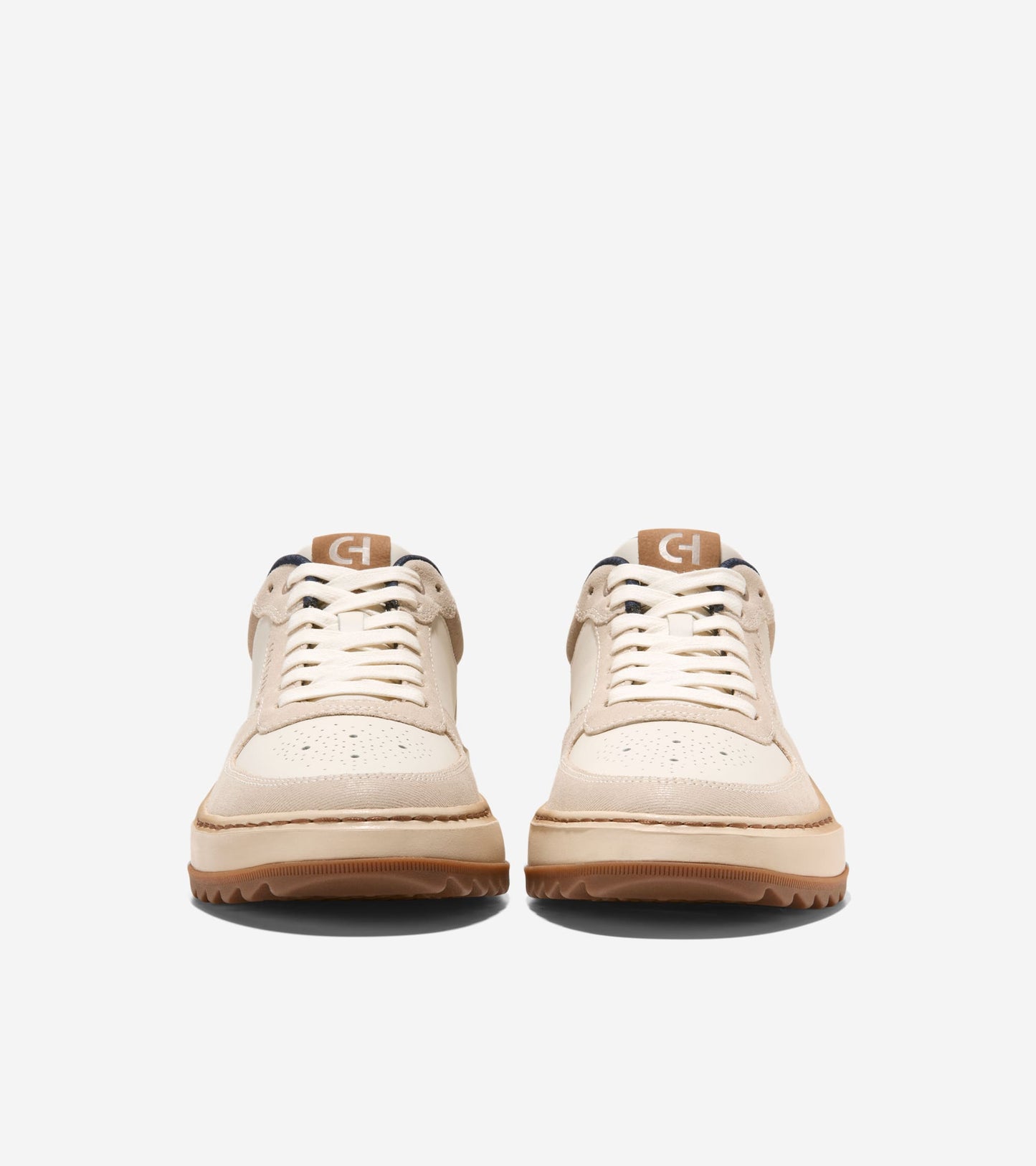 C43413:IVORY / OXFORD TAN SUEDE / ANGORA WP