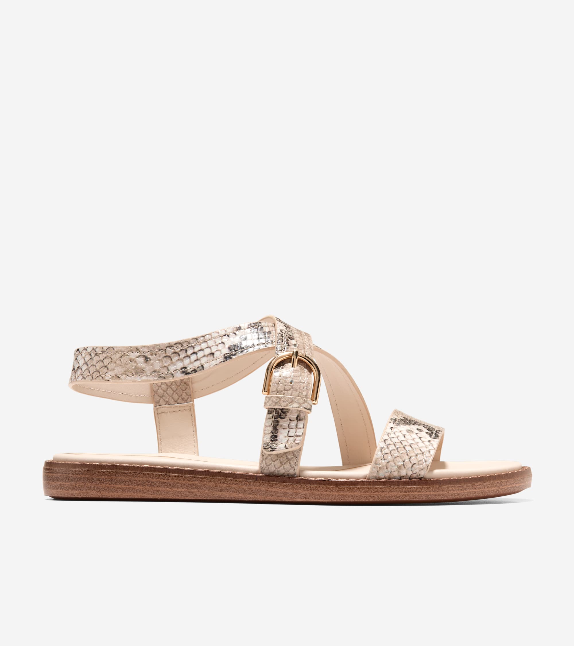 W35572:MOJAVE SNAKE PRINT LEATHER