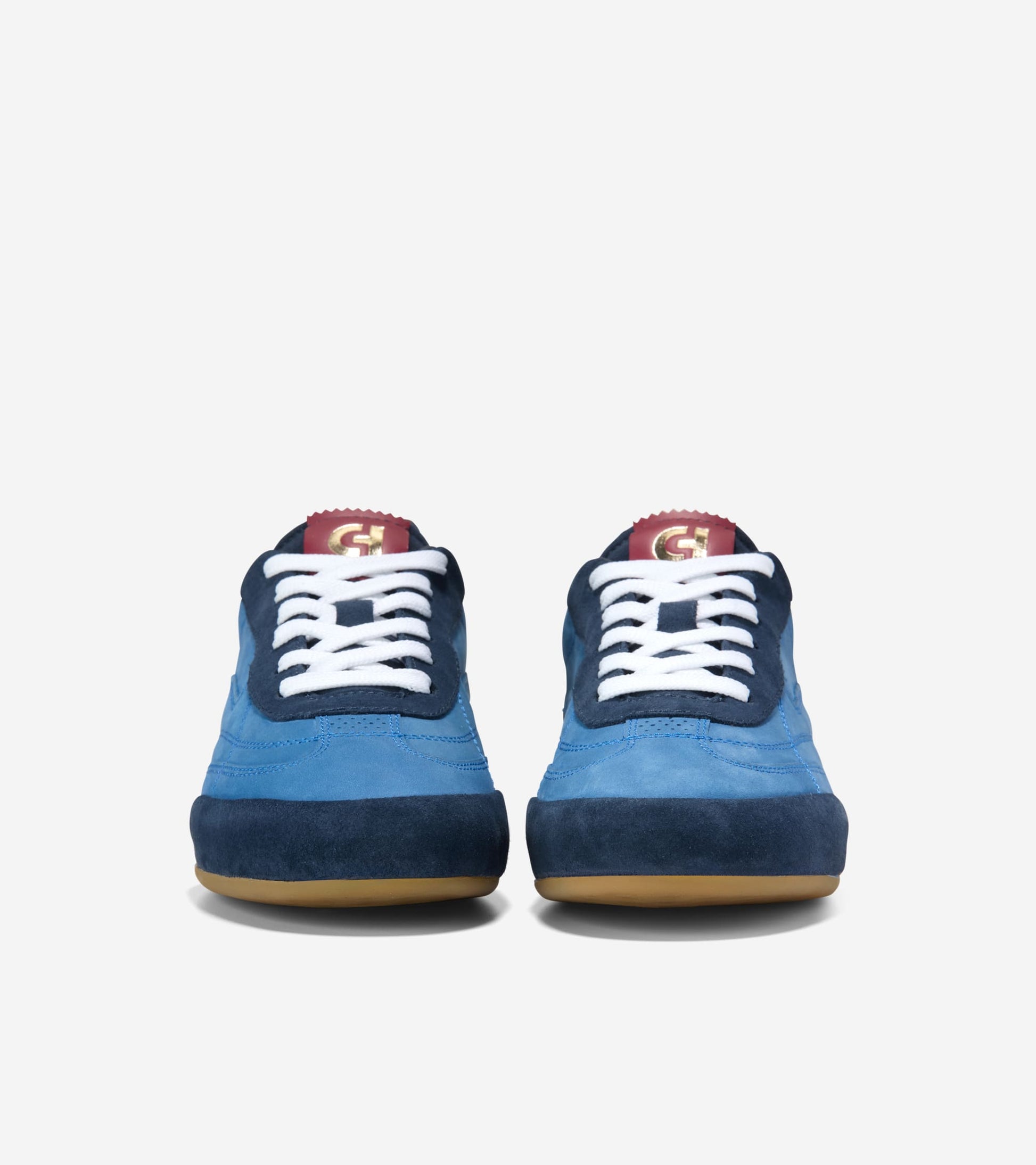 W37034:TRUE BLUE NUBUCK / NAVY BLAZER SUEDE / WHITE