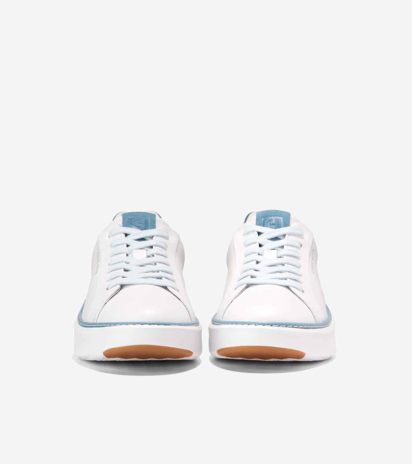W37810:WHITE LTHR / PROVINCIAL BLUE SDE