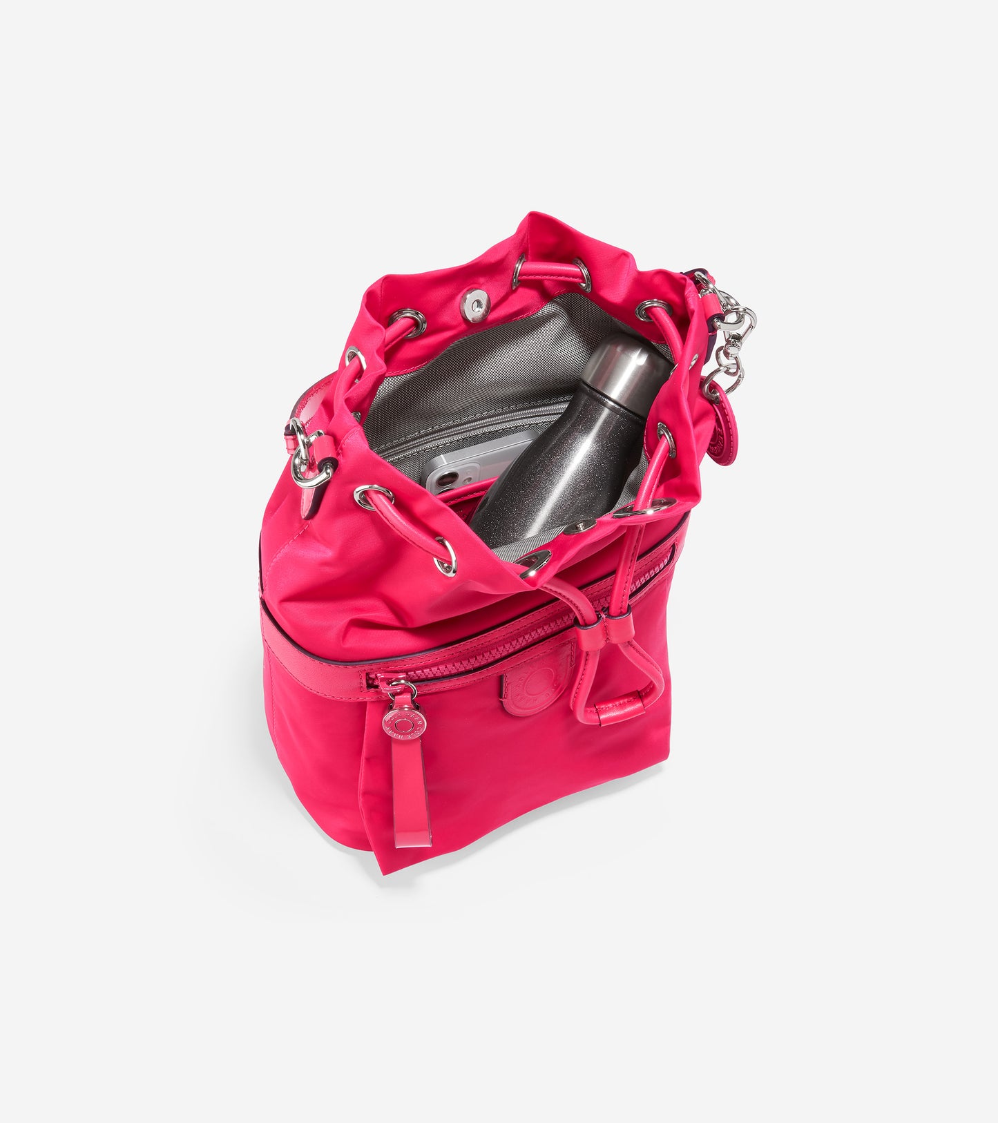 Women's Nylon Drawstring Crossbody